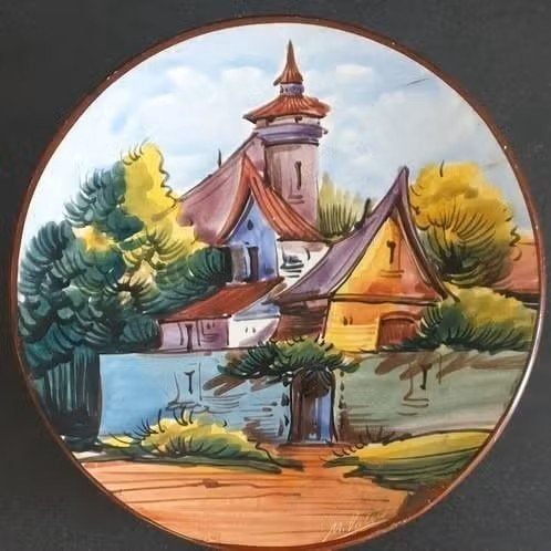 Spaans wandbord - Valero, Ophalen of Verzenden