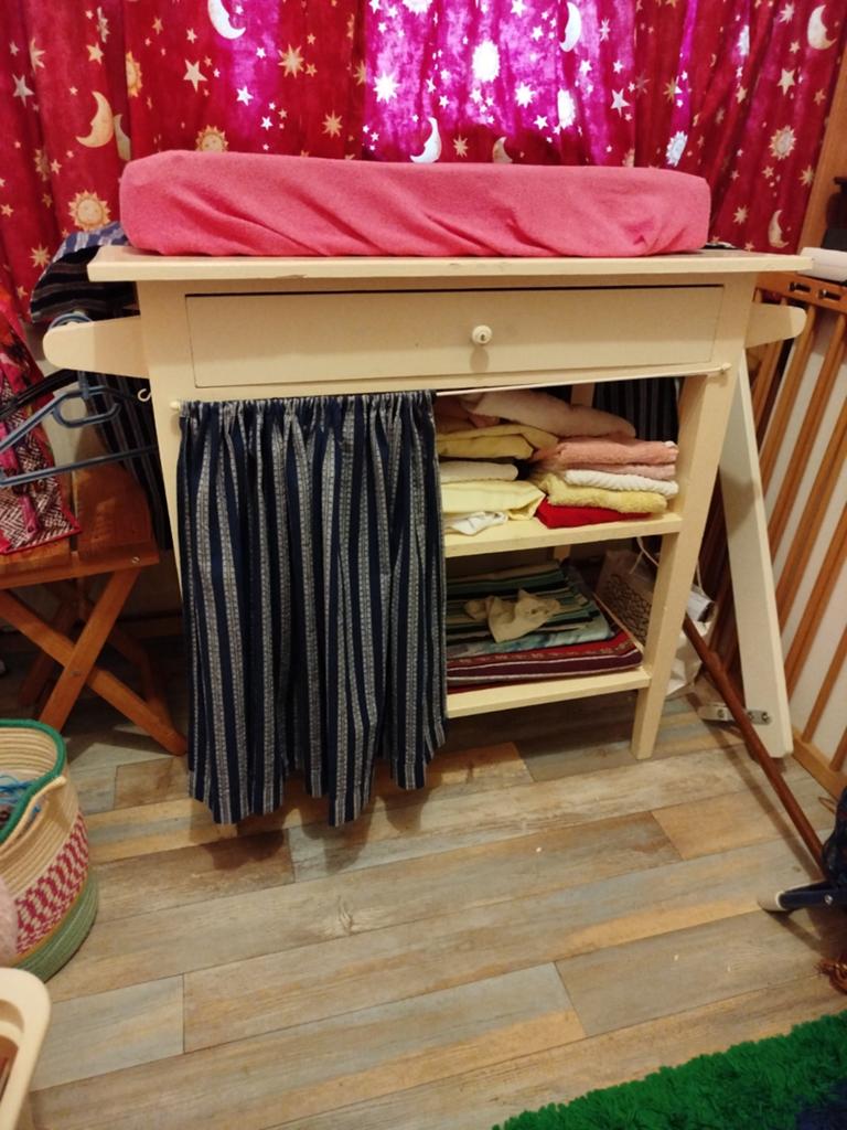 Commode tafel, Gebruikt, 50 tot 70 cm, Ophalen of Verzenden, 75 tot 100 cm