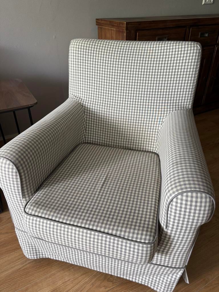 Leuke ikea stoel., Huis en Inrichting, Fauteuils, Ophalen, 75 tot 100 cm, Zo goed als nieuw, Stof