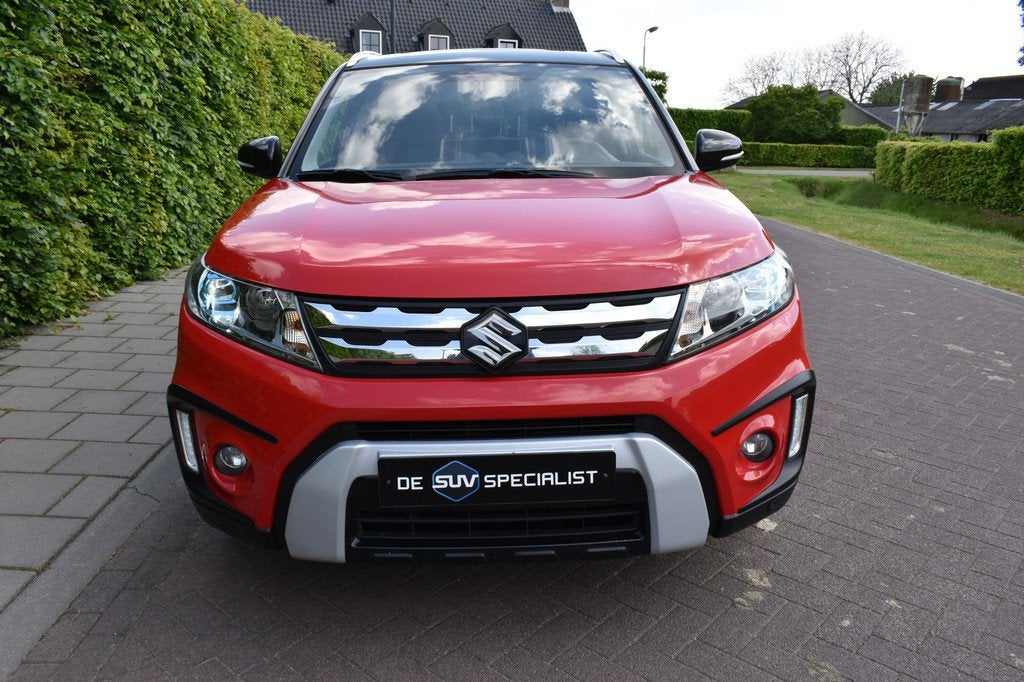Suzuki Vitara 1.6 High Executive Allgrip Pano, Leer, FULL!, Auto's, Suzuki, Automaat, 1160 kg, Gebruikt, 4 cilinders