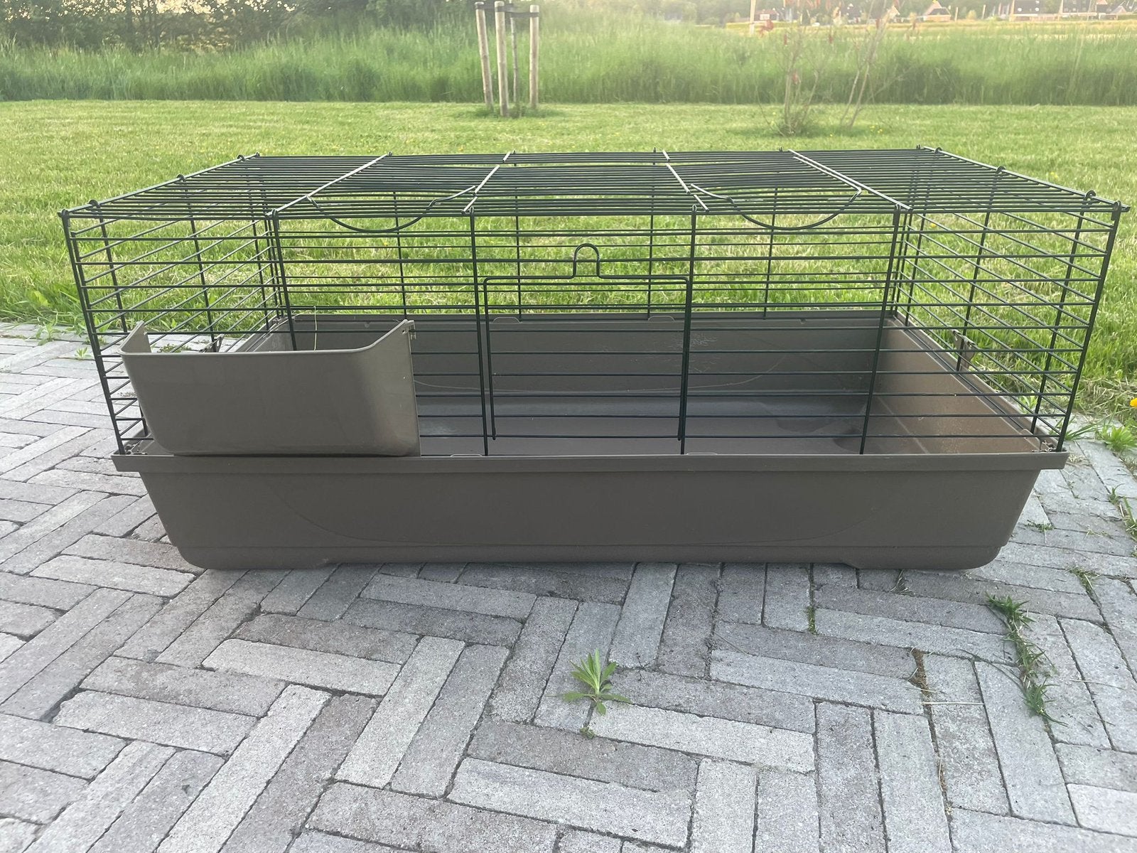 Binnenhok konijn of cavia, Kooi, Zo goed als nieuw, Konijn, 75 tot 110 cm
