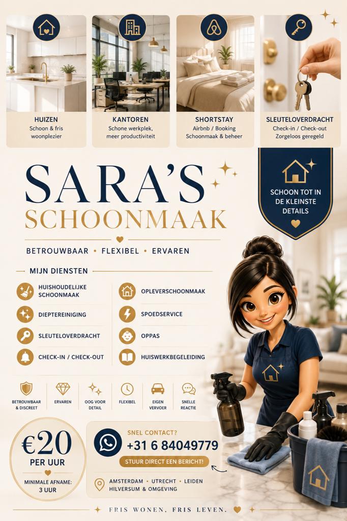 Schoonmaakster Beschikbaar, Vacatures, Vacatures | Schoonmaak en Facilitaire diensten