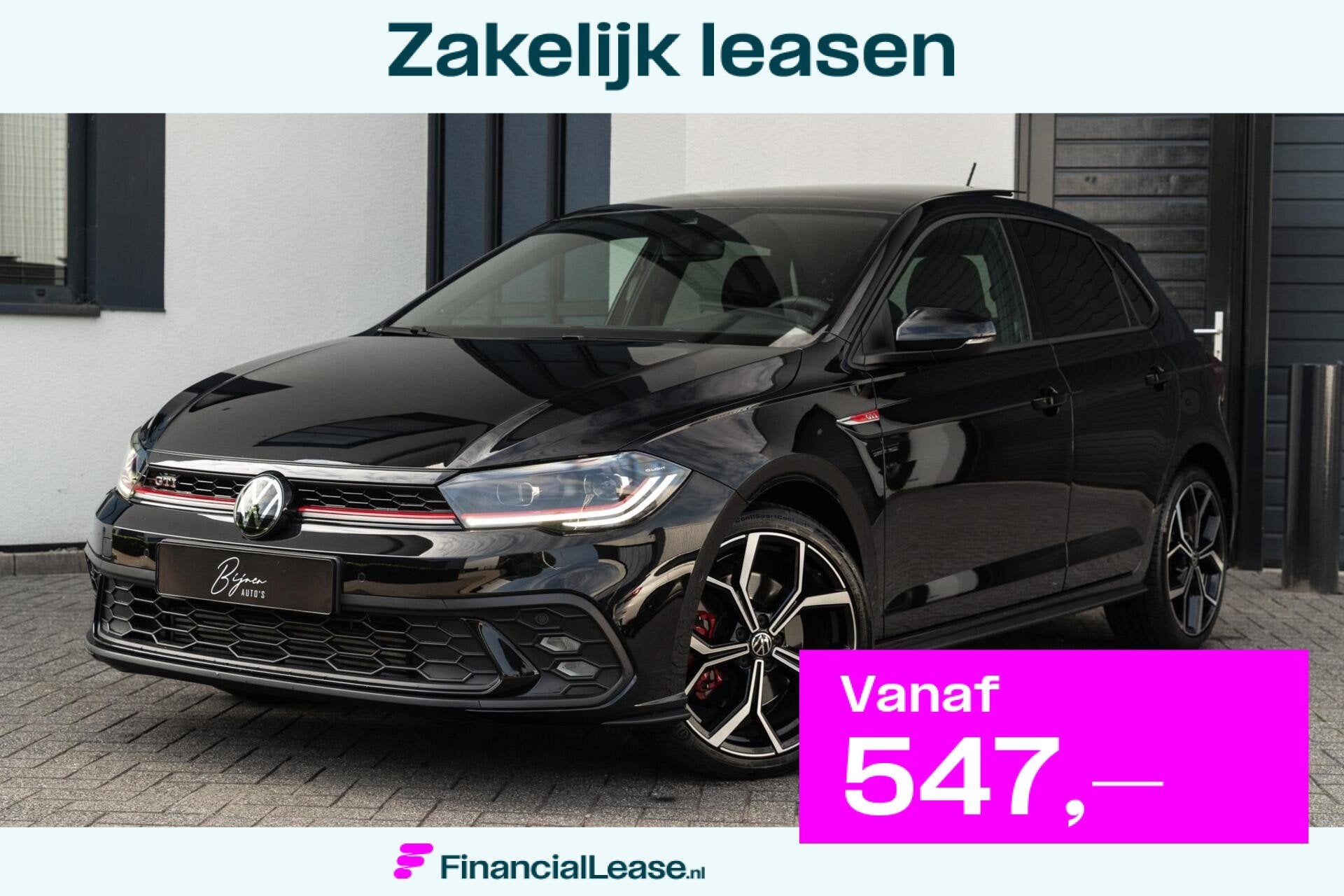 Volkswagen Polo 2.0 TSI GTI PANO / FULL OPTION !, 15 km/l, Gebruikt, Zwart, 4 cilinders