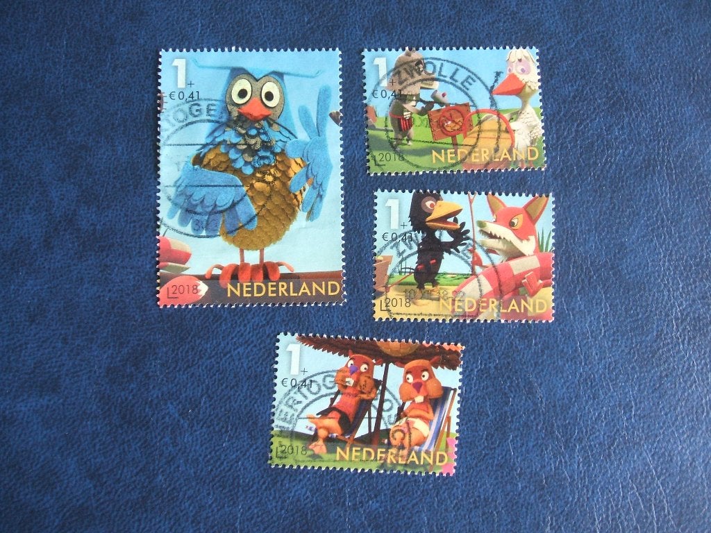Nederland fabeltjeskrant, Ophalen of Verzenden, Na 1940, Gestempeld