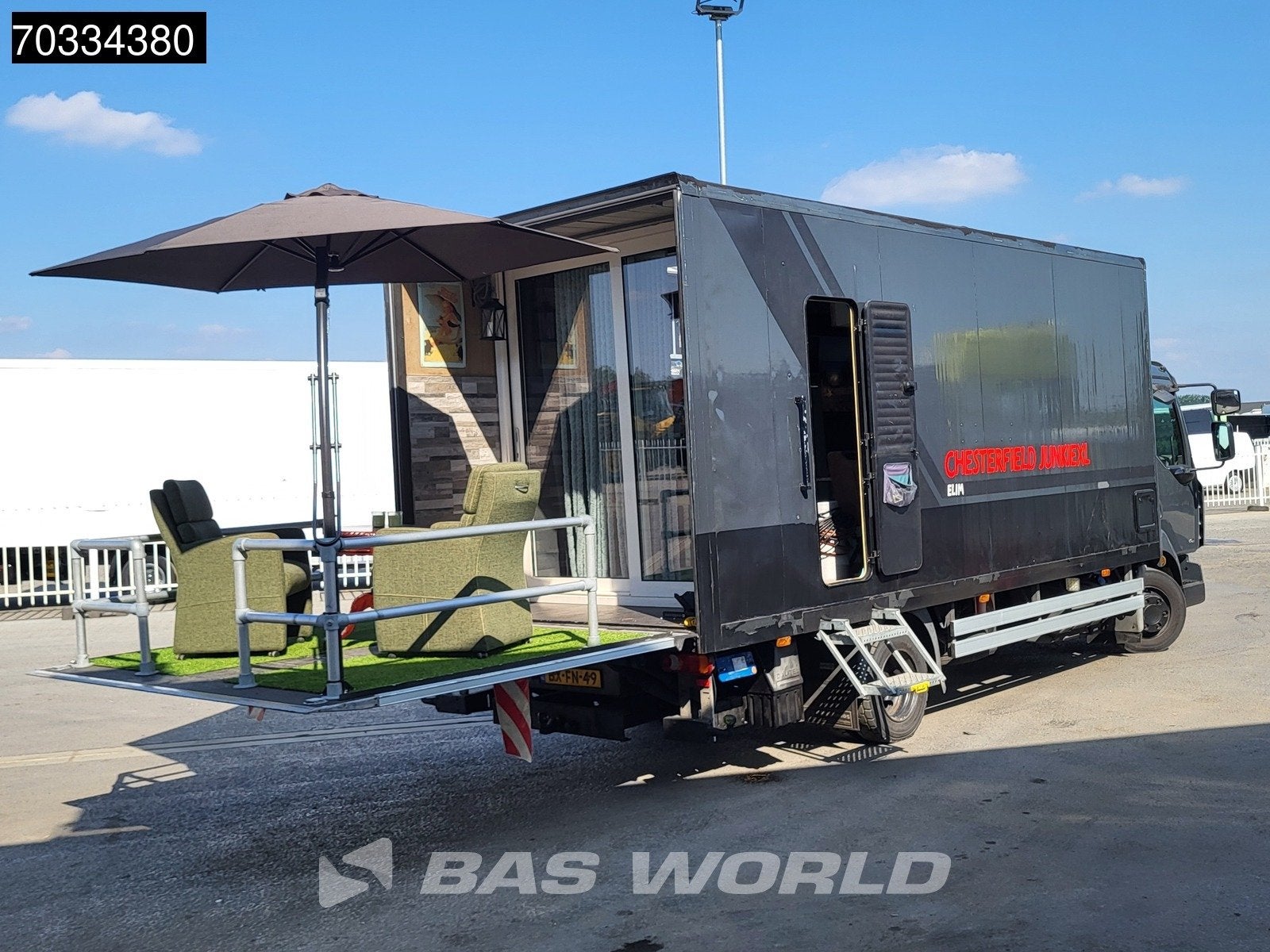 Renault Midlum Midlum 160 4X2 7.5 tons NL Camper truck Livin, Overige merken, 9 tot 10 meter, Bedrijf, 6 tot 7 meter