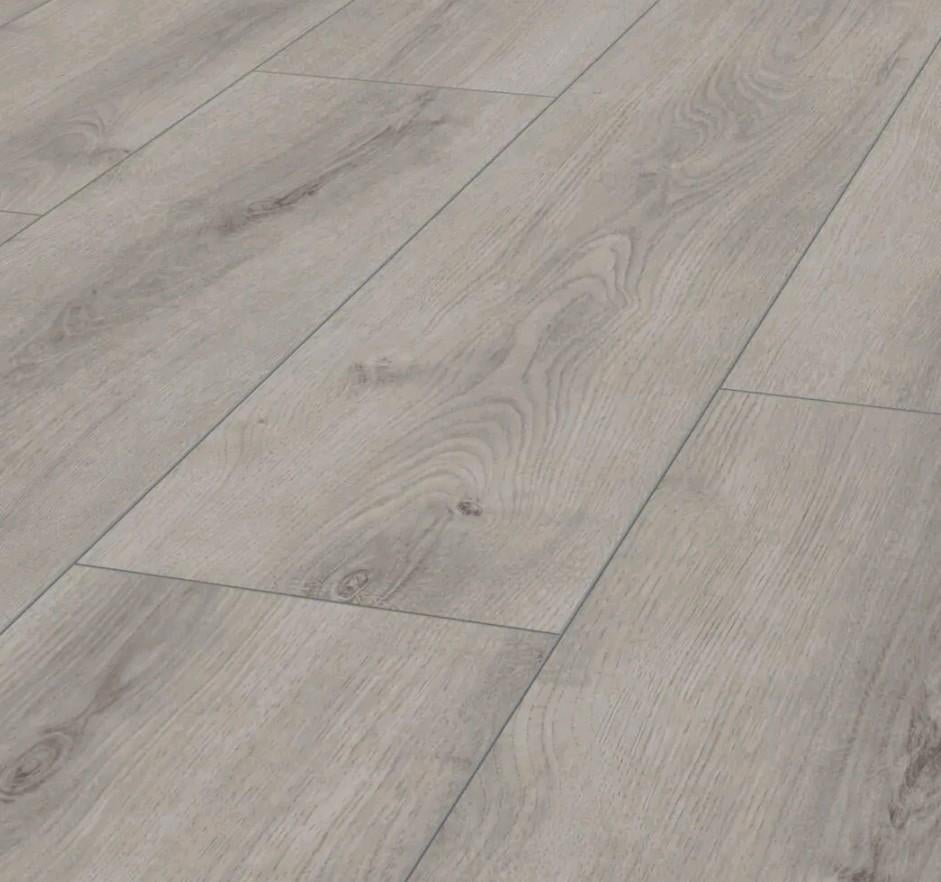 Laminaat Swiss Krono Summer Oak Light Grey 8mm Superior, Ophalen, Nieuw, 75 m² of meer, Laminaat