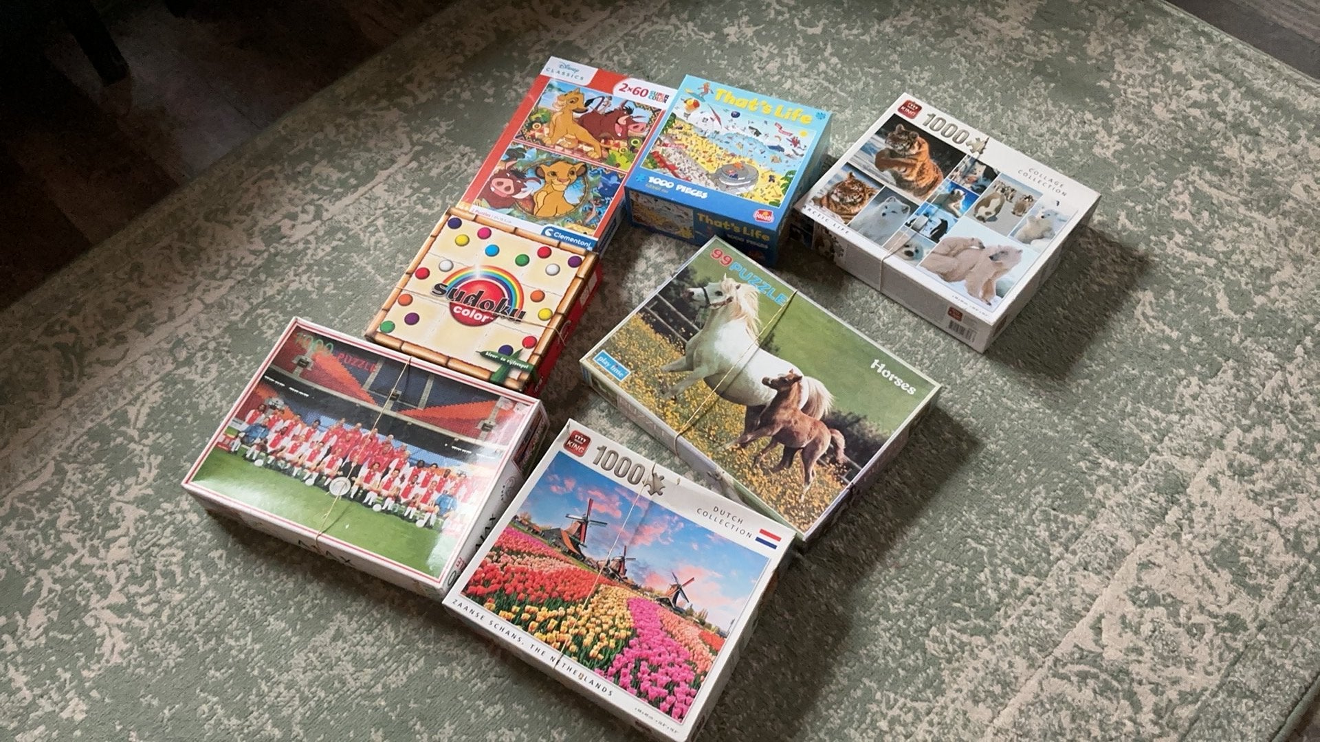 Legpuzzels, Ophalen of Verzenden, 500 t/m 1500 stukjes, Zo goed als nieuw