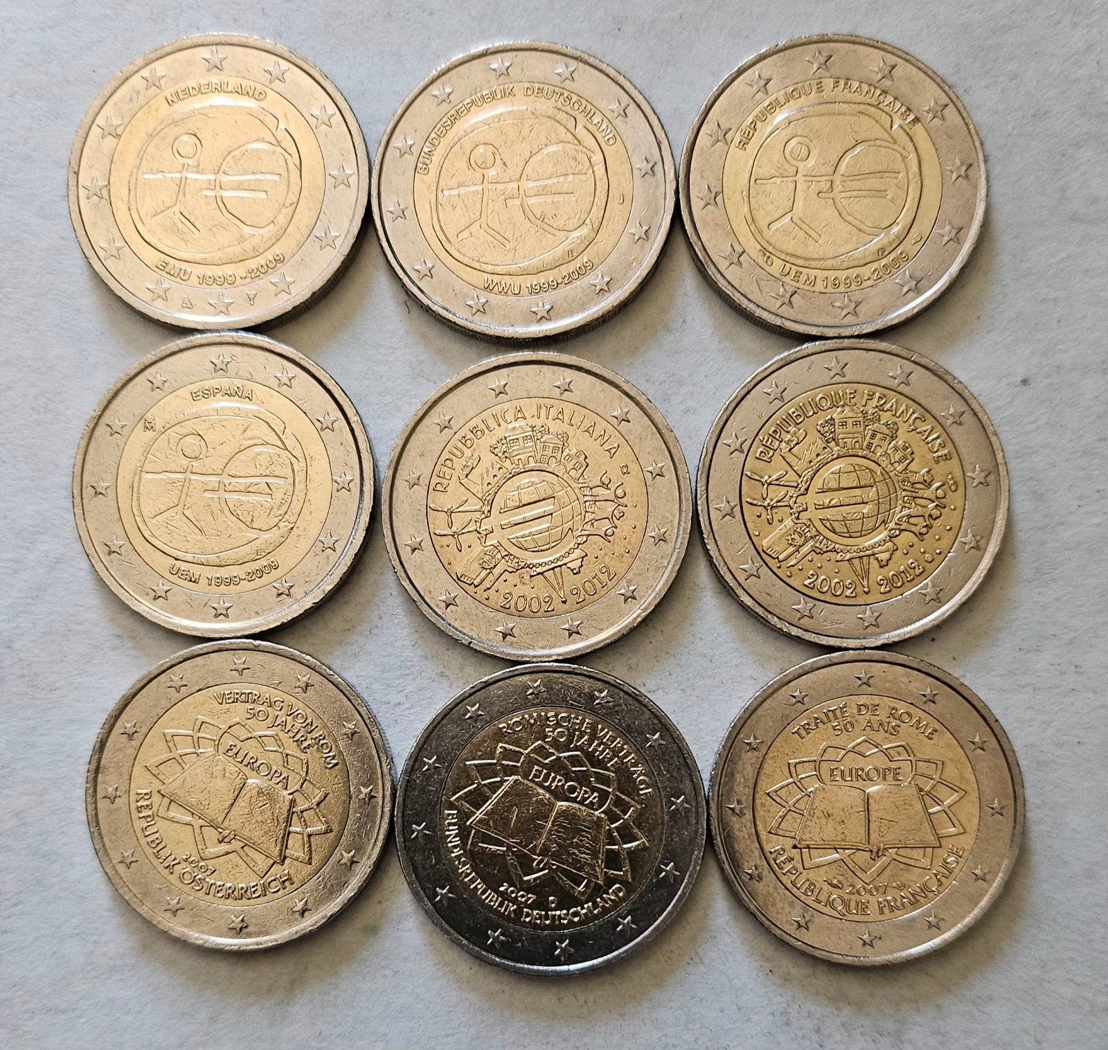 2 euromunten ruilen, Postzegels en Munten, Munten | Europa | Euromunten, Ophalen of Verzenden, Overige landen, 2 euro
