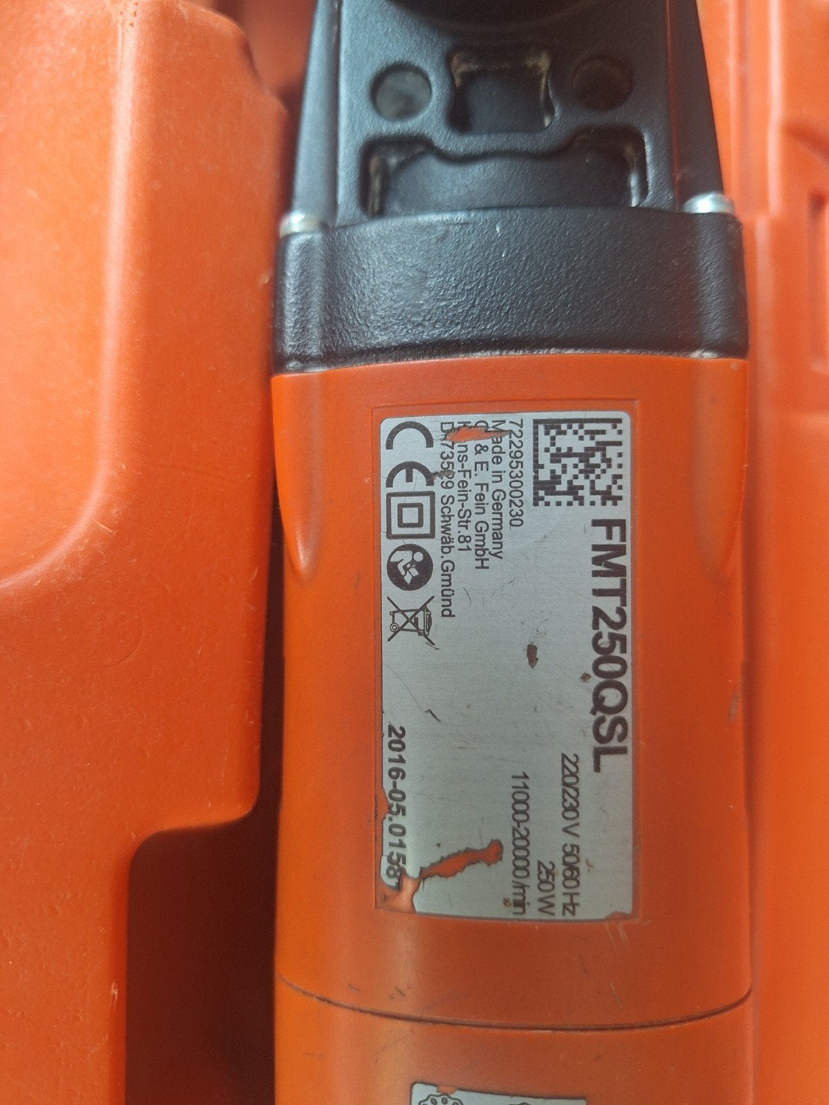 Fein Multimaster FMT 250 QSL Multitool met accessoires, Ophalen of Verzenden, Gebruikt, Multitool, Overige merken