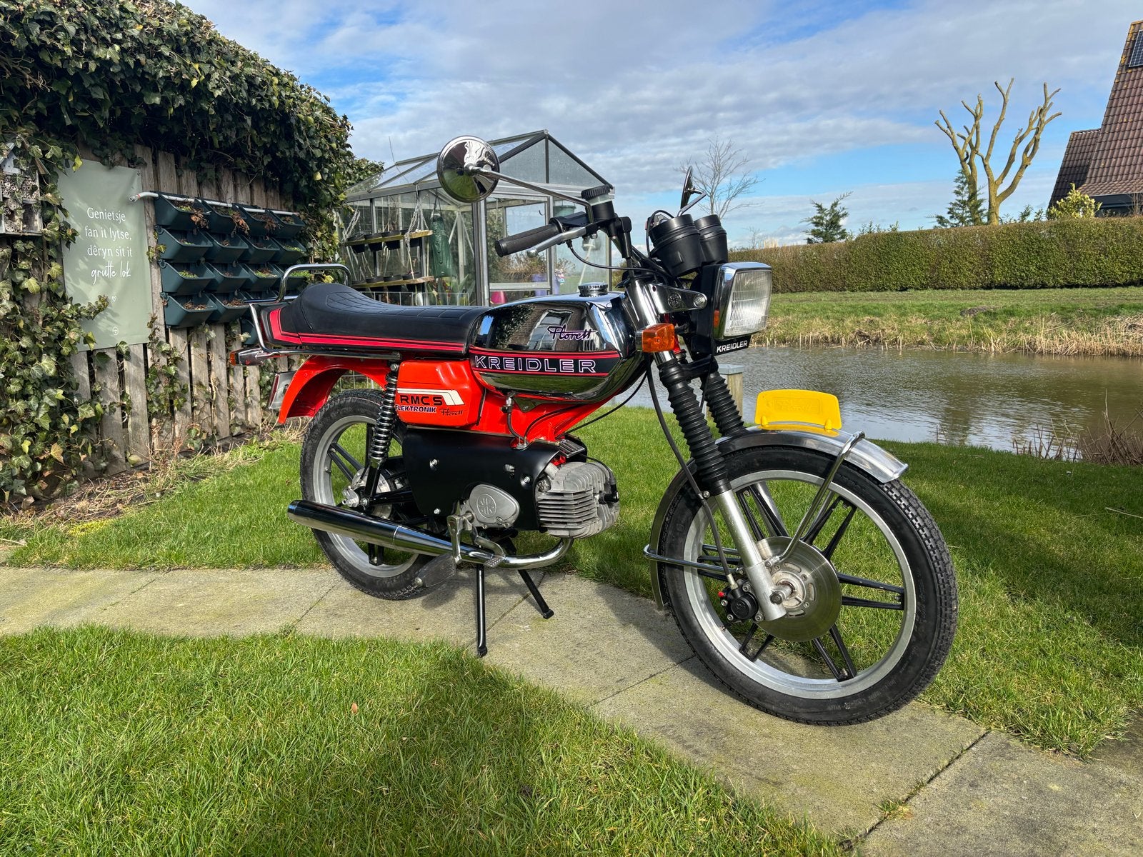 Kreidler RMCS uit 1977 met kenteken, Fietsen en Brommers, Ophalen of Verzenden, Gebruikt, Florett RMC