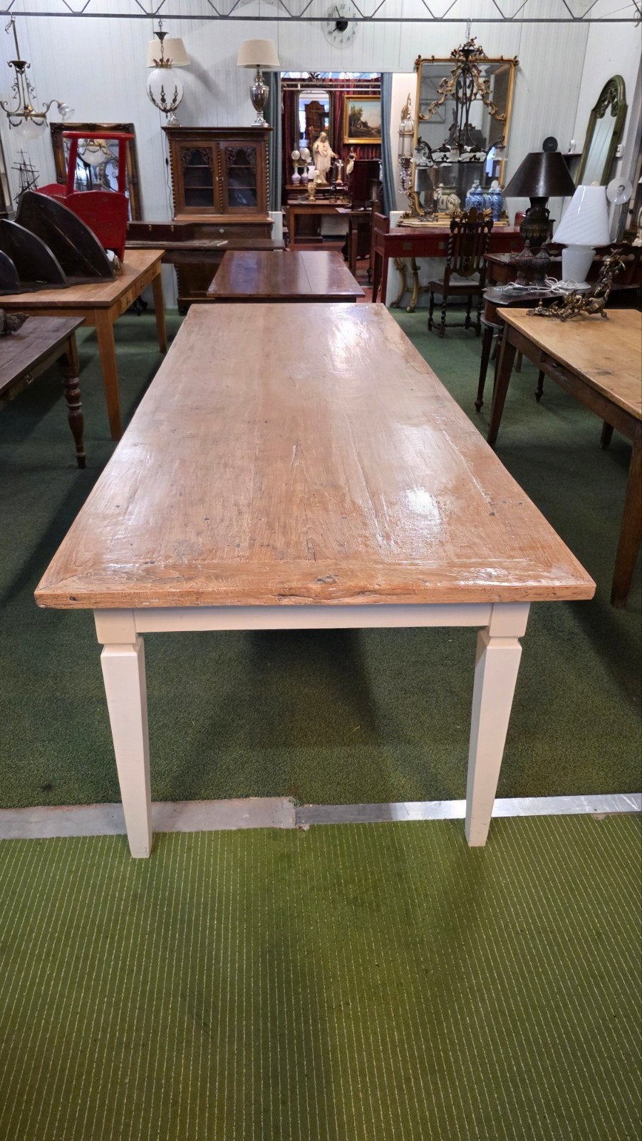 Franse boeren tafel 300 cm, Antiek en Kunst, Ophalen
