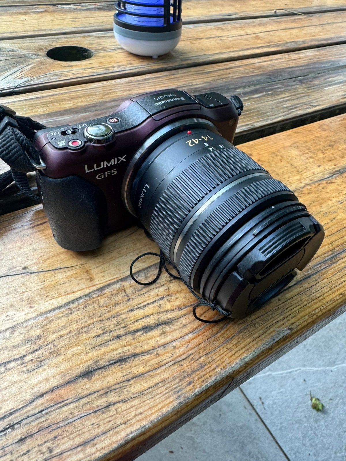 Panasonic Lumix DMC-GF5, Audio, Tv en Foto, Fotocamera's Digitaal, Geheugenkaart, Gebruikt, Panasonic, Systeemcamera