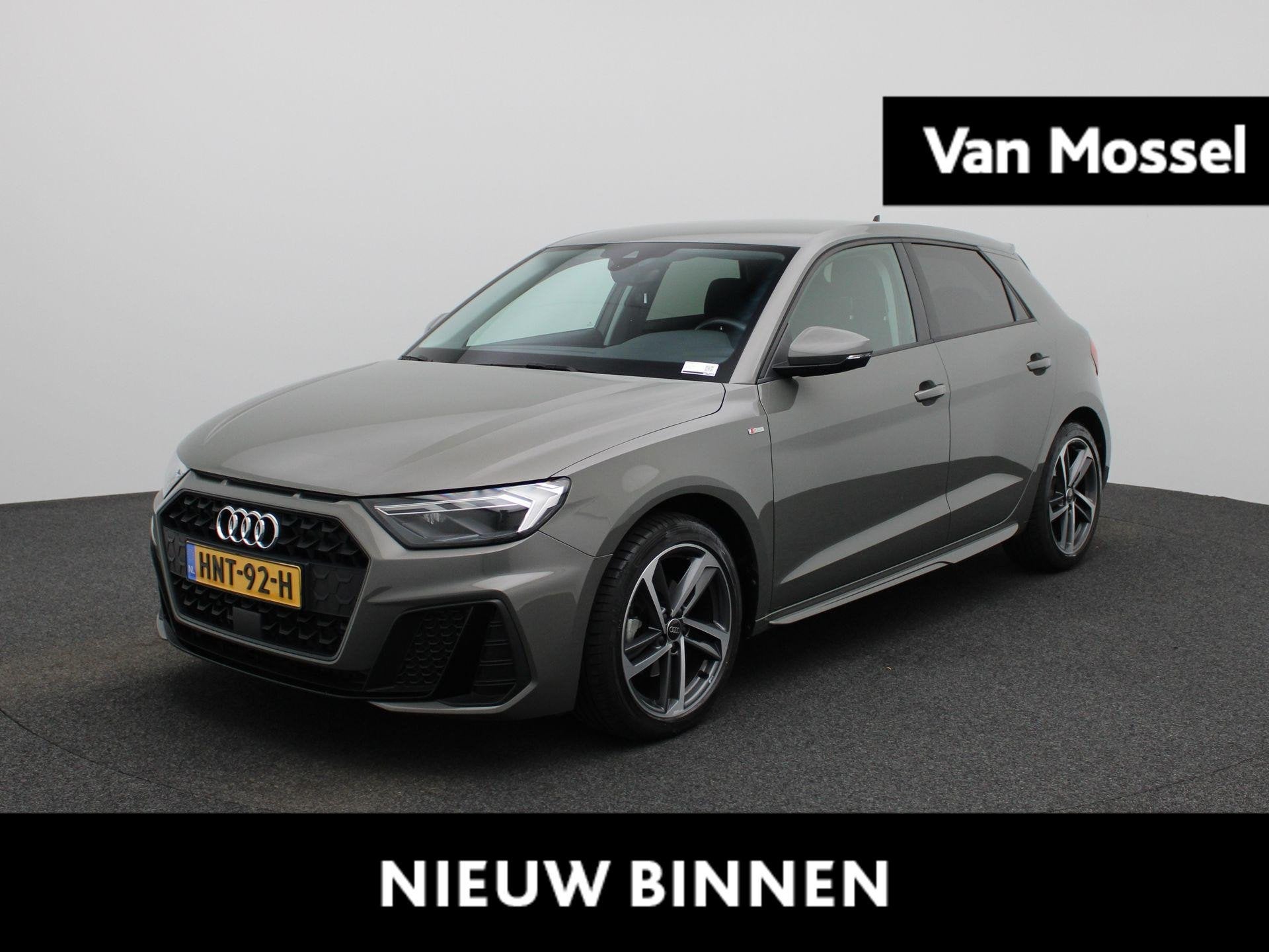 Audi A1 Sportback 30 TFSI S Edition 110 PK | S-Line | Automa, Auto's, Audi, 12 maanden, Leder en Stof, Bedrijf, 3 cilinders