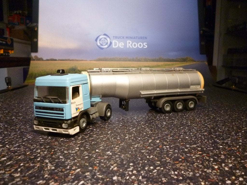 Tekno DAF 95 XF H&S, Hobby en Vrije tijd, Modelauto's | 1:50, Zo goed als nieuw, Bus of Vrachtwagen, Tekno, Ophalen of Verzenden