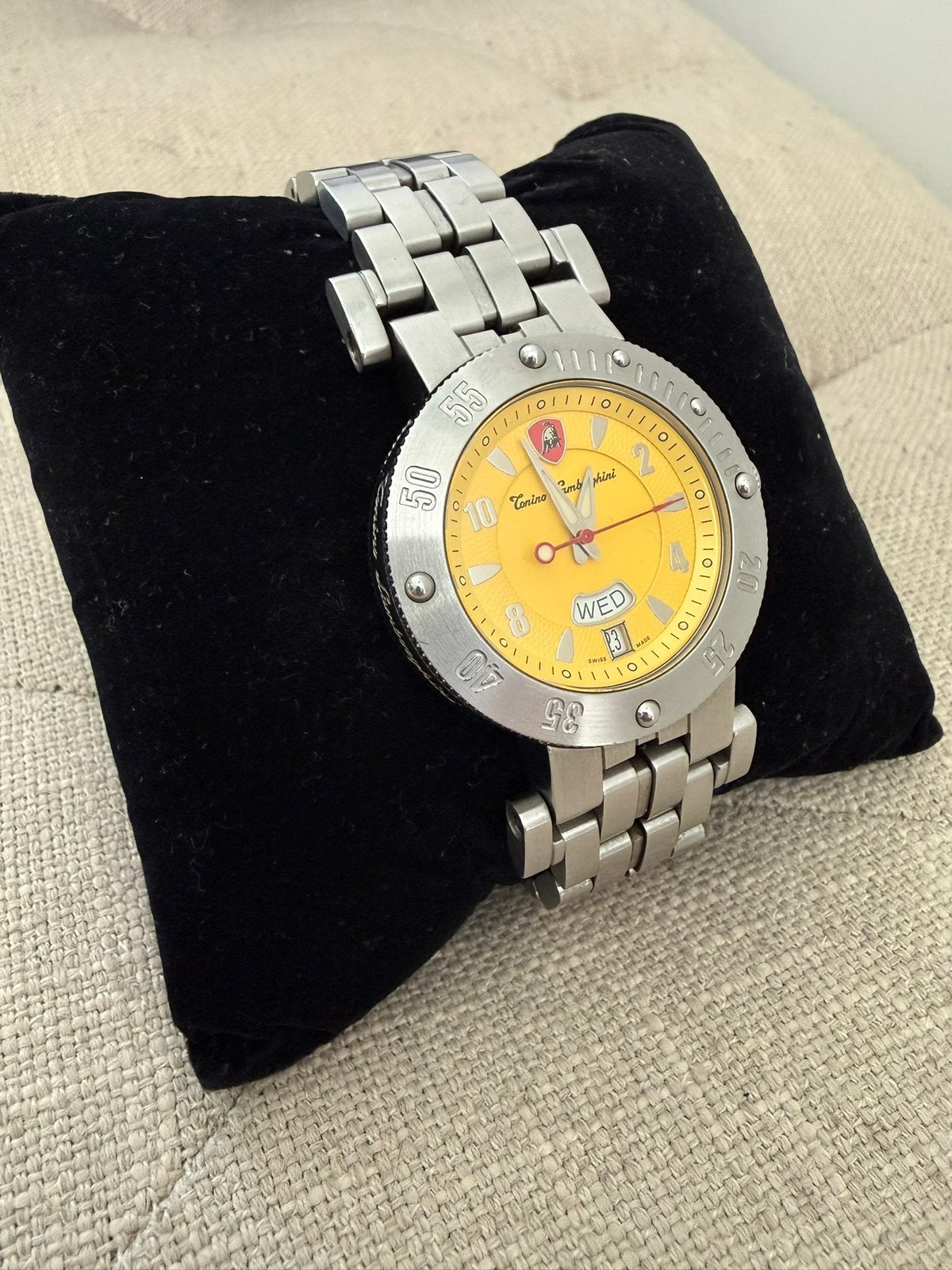 Tonino Lamborghini Limited Edition Automatic 1051/2000, Overige merken, Staal, Gebruikt, Staal