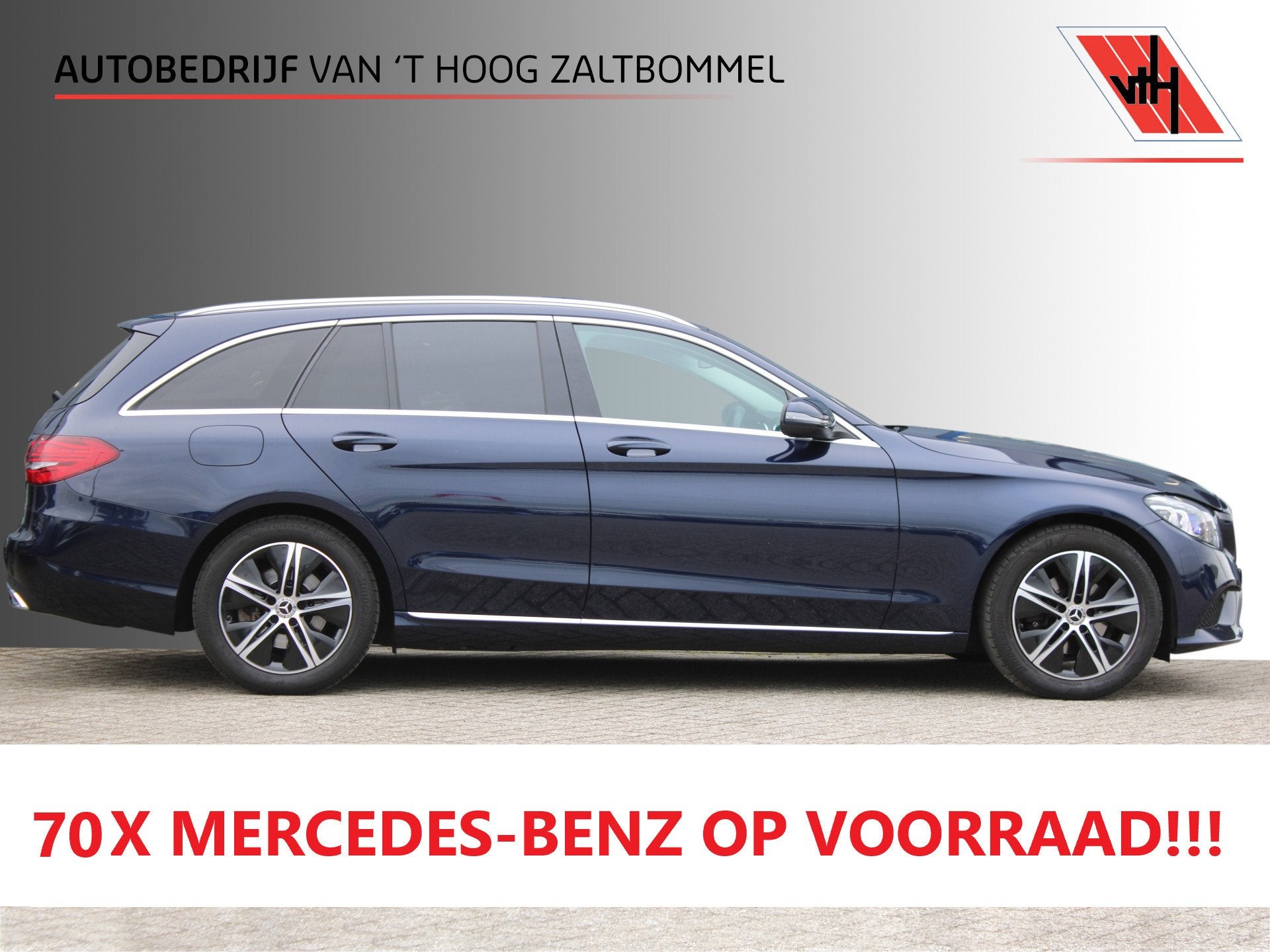 Mercedes-Benz C-Klasse Estate 180d Business Sol. Avantgarde, Auto's, Mercedes-Benz, Automaat, Achterwielaandrijving, 4 cilinders