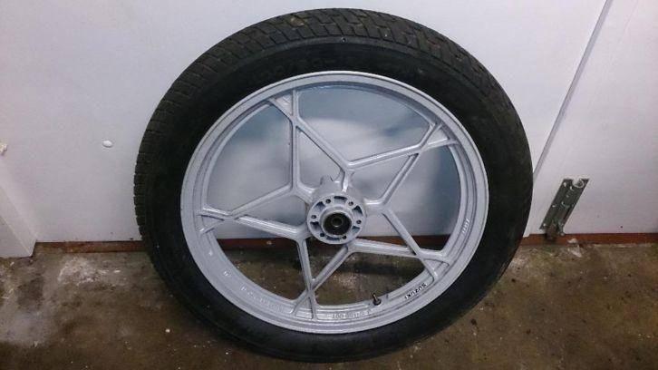 Suzuki GSX400F voorwiel GS400 wiel velg GSX400 GSX GS 400, Motoren, Ophalen of Verzenden, Gebruikt