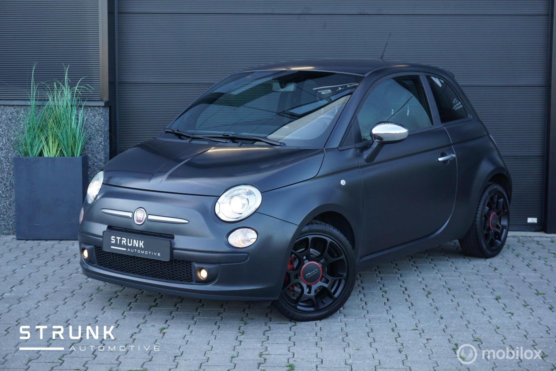 Fiat 500 0.9 TwinAir Blackjack Apple Carplay Clima Orig NL, Auto's, Voorwielaandrijving, Euro 5, 86 pk, Gebruikt