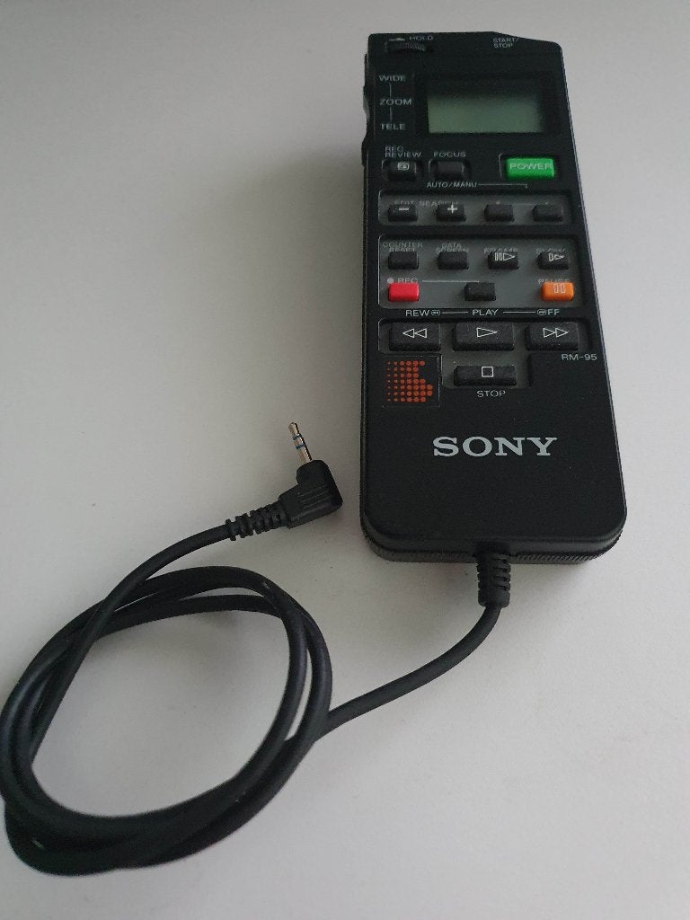 SONY RM-95 Remote Commander, Verzenden, Zo goed als nieuw, Origineel, Met display
