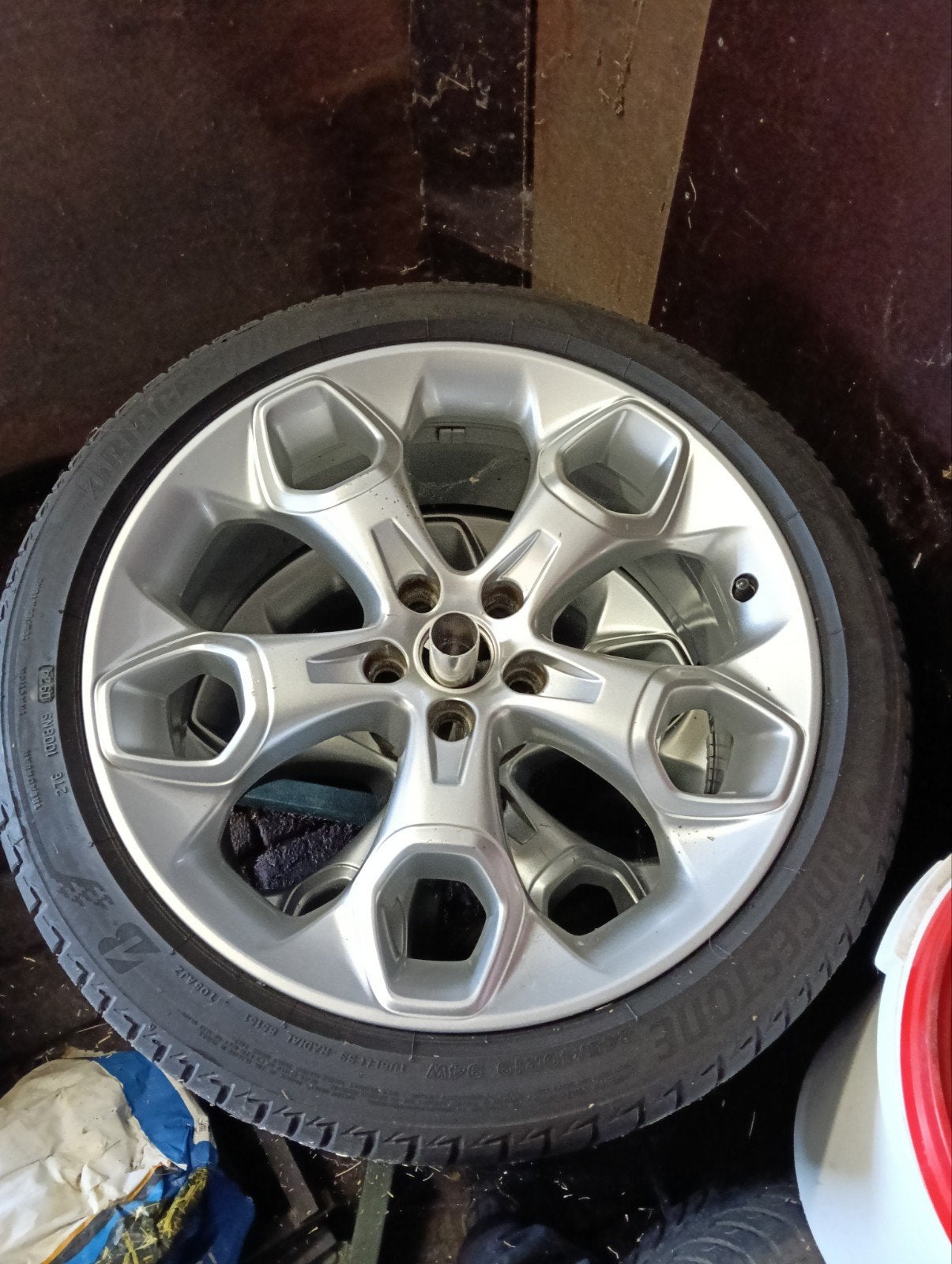 Te koop: Set banden met velgen 245/45/R19, Gebruikt, Banden en Velgen, Personenwagen, Ophalen