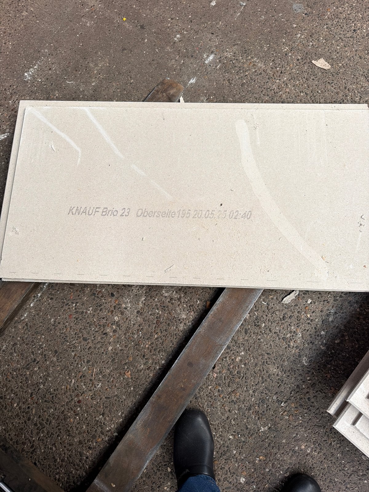 Knauf Brio 23 vloerplaten - licht beschadigd, Ophalen, Gebruikt