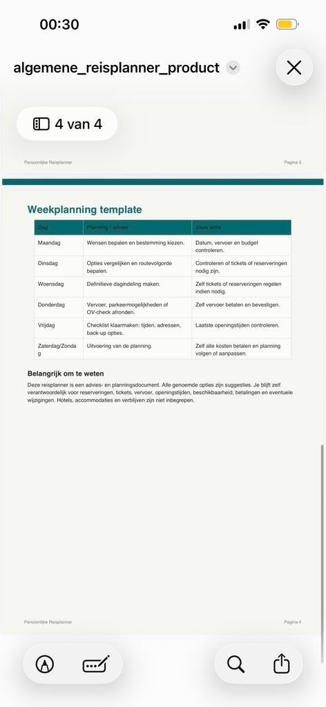 Persoonlijke Reisplanner | Dagje weg planning op maat, Tickets en Kaartjes, Eén persoon, Cadeaubon