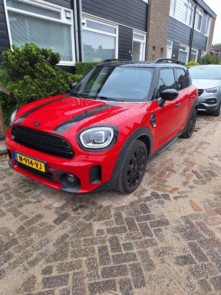 Mini Countryman 1.5 136pk Aut. 2022 Rood, Auto's, Mini, Countryman, 75 €/maand, 3 cilinders, 1405 kg