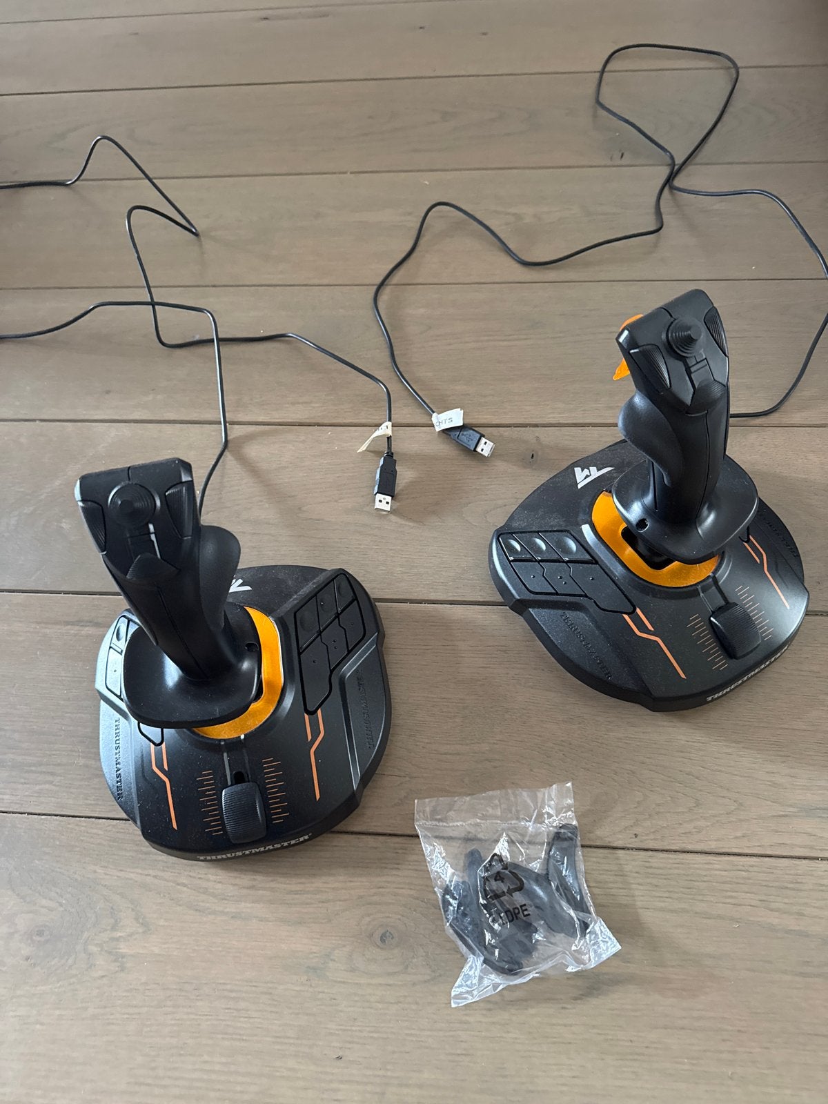 Thrustmaster T.16000M FCS Space Sim Duo joystick, Computers en Software, Joysticks, Zo goed als nieuw, Ophalen