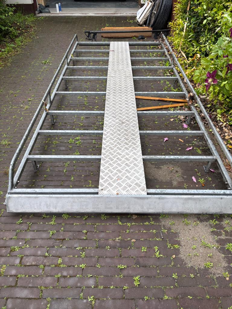 Roofrack VW Transporter T5/T6 L2, Auto diversen, Dakdragers, Ophalen, Zo goed als nieuw