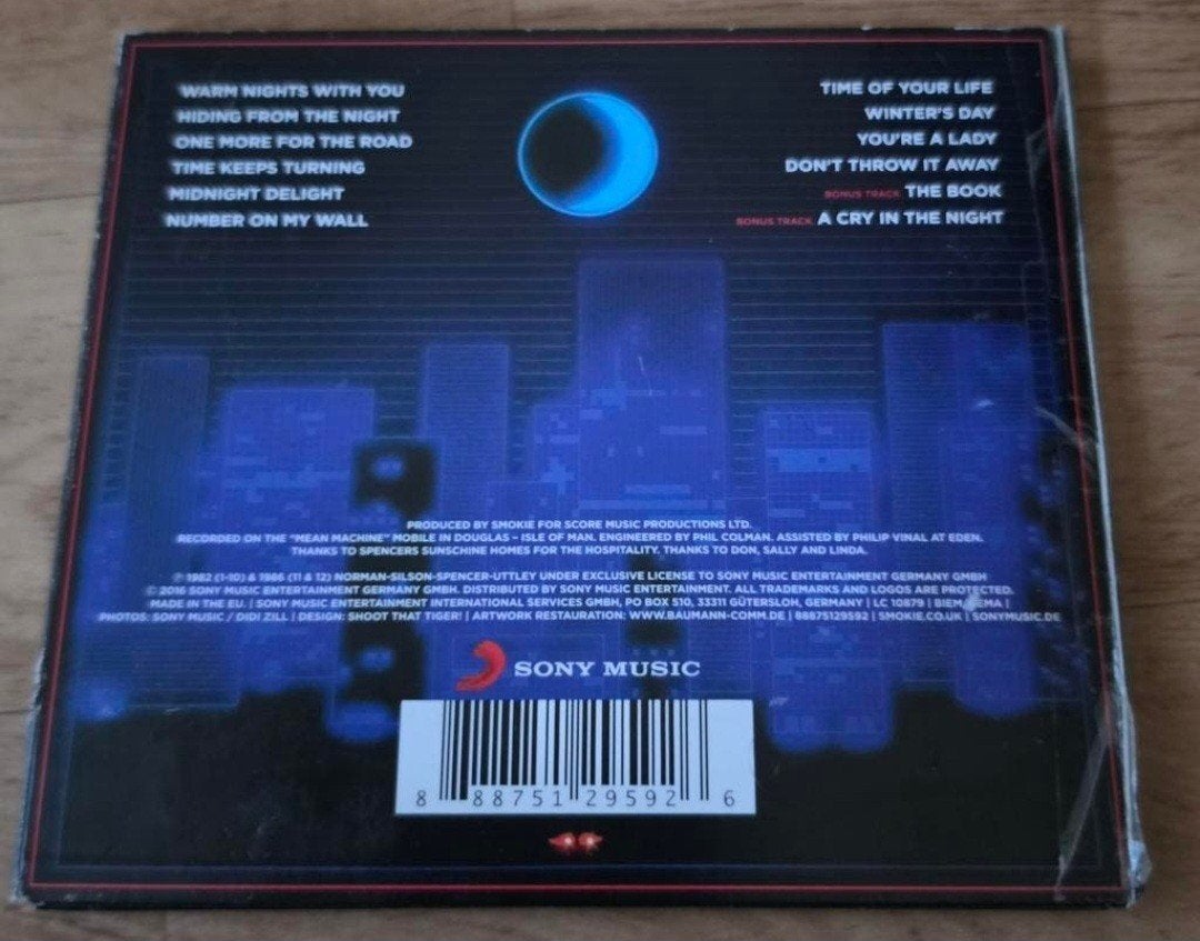Smokie - Midnight Delight, Cd's en Dvd's, Ophalen of Verzenden, Zo goed als nieuw
