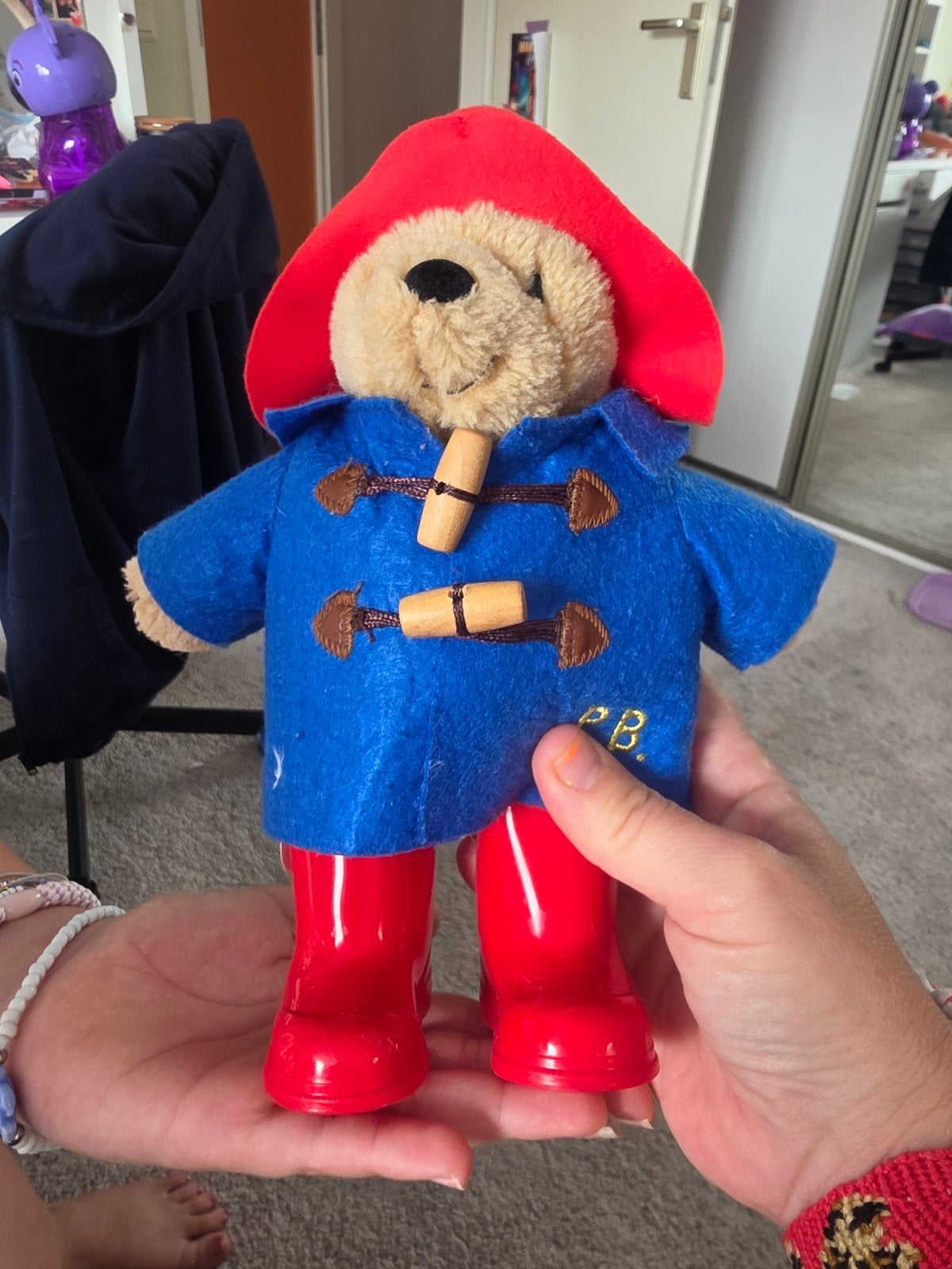 Paddington beertje, Verzamelen, Ophalen of Verzenden, Zo goed als nieuw, Stoffen beer, Overige merken