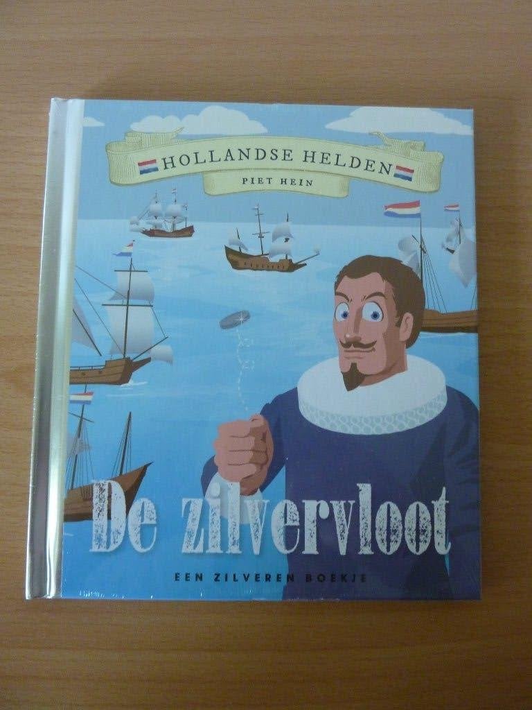 Zilver boekje - Hollandse Helden - de Zilvervloot, Verzenden, Nieuw, Non-fictie