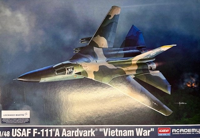 Coelianmodels, Academy 12360, USAF F-111A, 1/48, € 43,99, Hobby en Vrije tijd, Modelbouw | Vliegtuigen en Helikopters, Overige merken