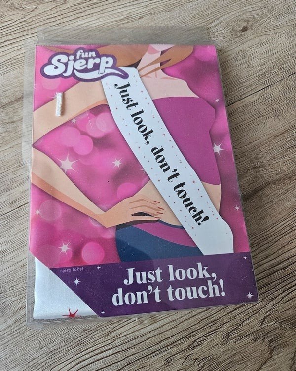 Sjerp 'Just look, don't touch!' - Feestartikel, Onbekend, Nieuw, Ophalen of Verzenden, Onbekend