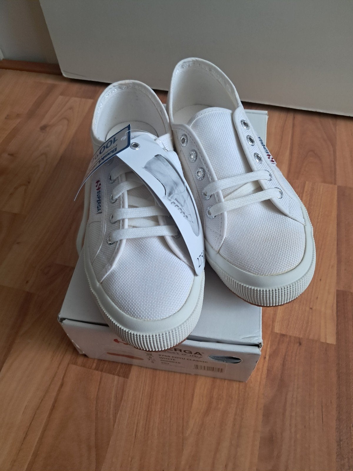 Superga sneakers maat 38 *nieuw *, Wit, Nieuw, Ophalen of Verzenden, Sneakers of Gympen