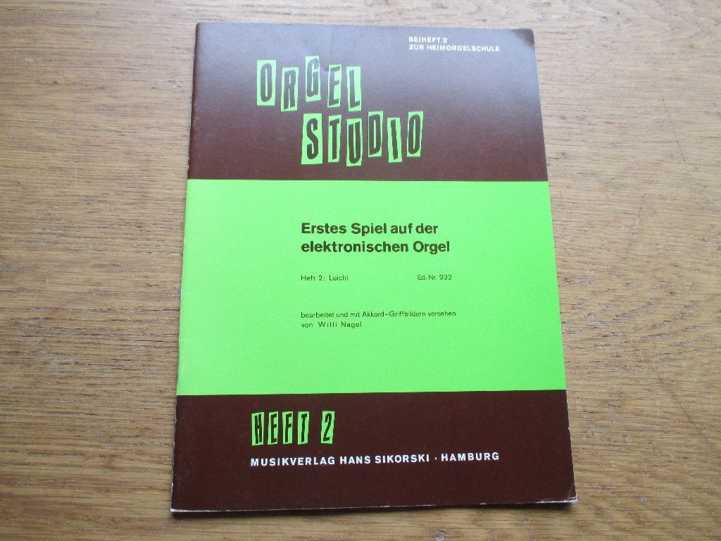Orgel Studio: Eerste Spel op de Elektronische Orgel - Deel 2, Gebruikt, Overige genres, Les of Cursus, Ophalen of Verzenden