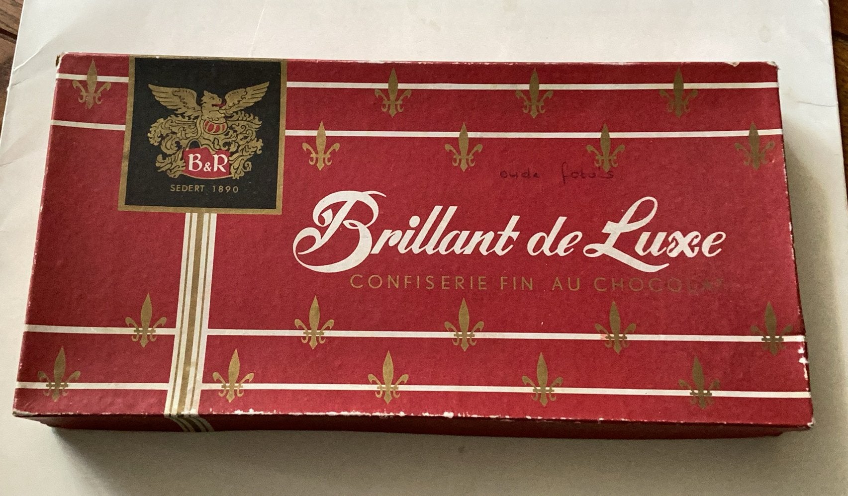 Chocolade doos Brillant de luxe, Ophalen of Verzenden, Zo goed als nieuw, Gebruiksvoorwerp