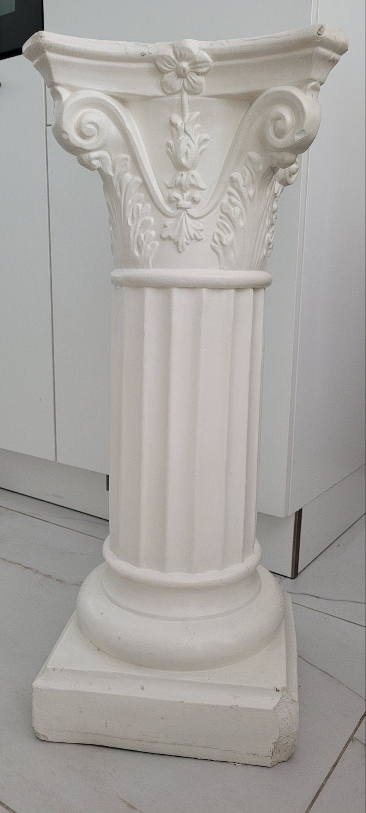 Decoratieve Witte pilaren / Kolom - Klassieke Stijl, Ophalen, Gebruikt