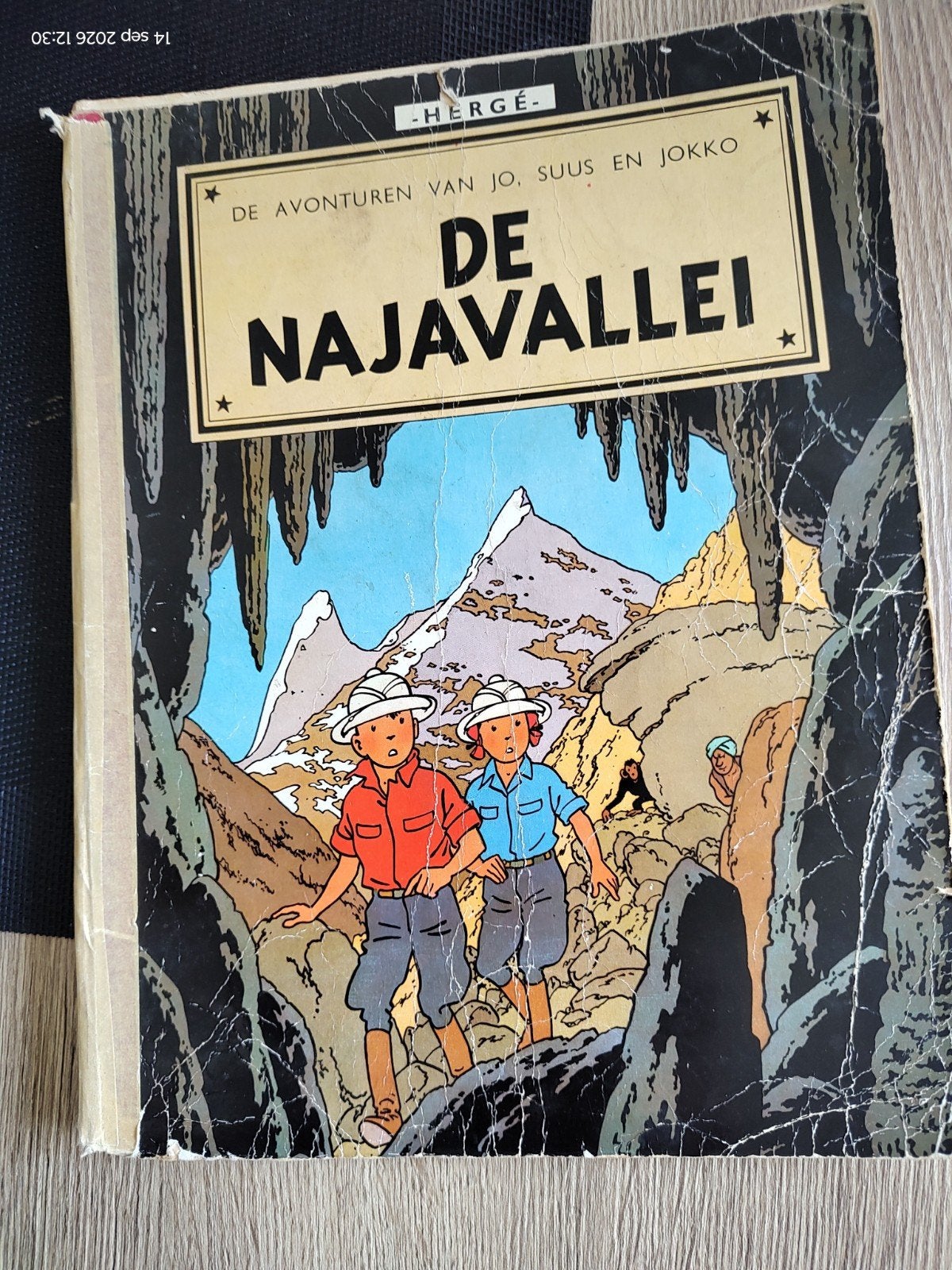 De Najavallei - Jo, Suus en Jokko - Hergé (1951), Boeken, Ophalen of Verzenden