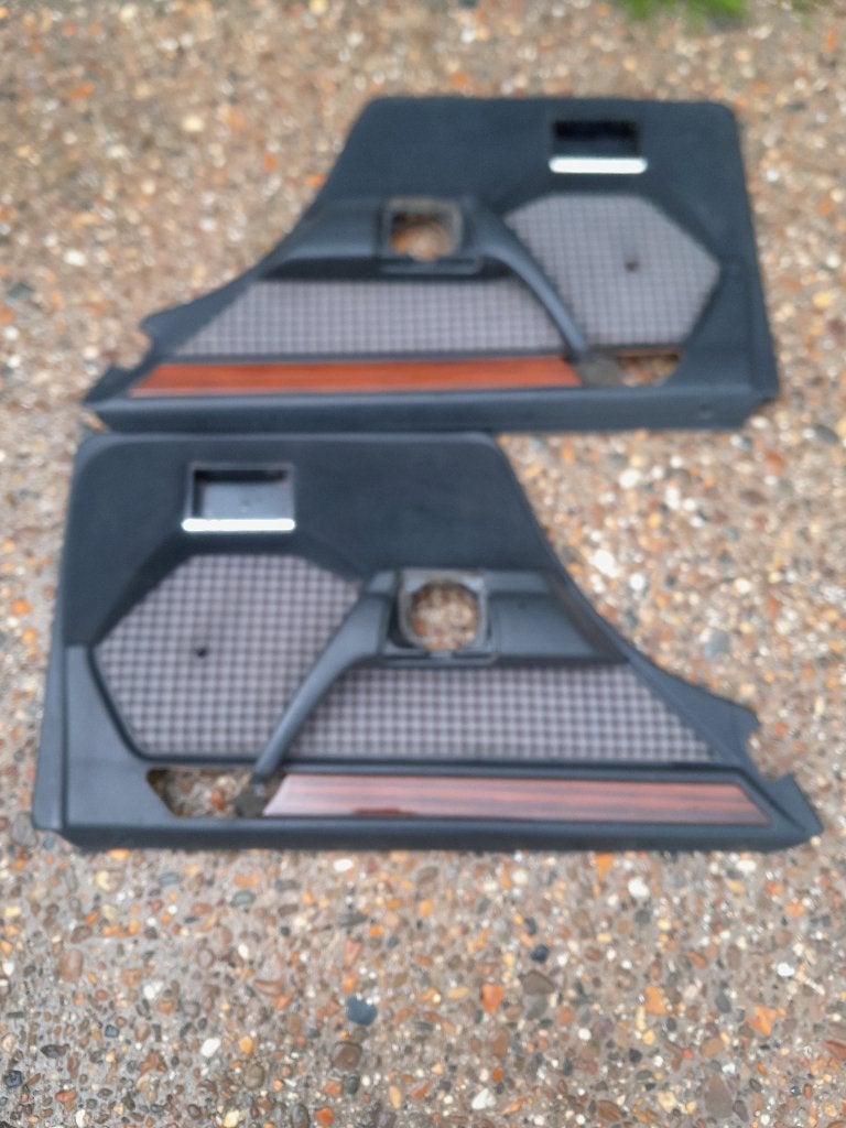 Mercedes W124 Deurpanelen Karo - 2x Set van 2, Ophalen of Verzenden, Gebruikt, Mercedes-Benz