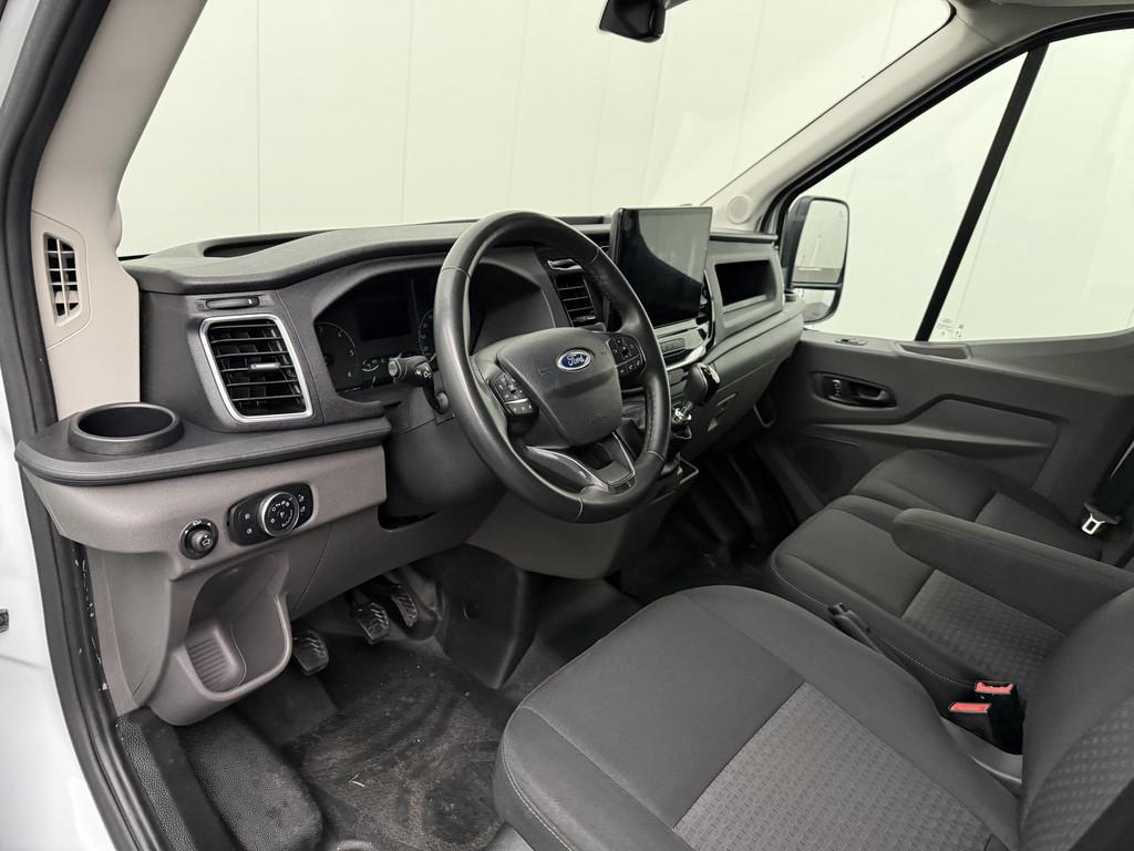 Ford Transit 2.0TDCi L4H3 Jumbo | Groot Multimedia | Camera, Auto's, 2378 kg, Gebruikt, Zwart, 4 cilinders