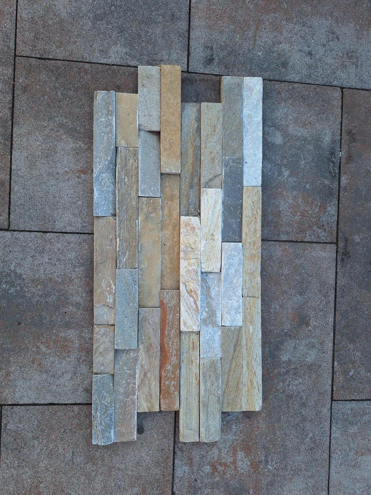 Steenstrips 60x15 cm - 7 pakken + losse strips, Ophalen, Wandtegels, Minder dan 20 cm, Zo goed als nieuw