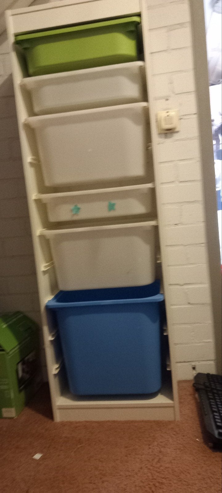 ikea trofast kast met 6 bakken - 1.45x0.45m, Ophalen, Jongen of Meisje