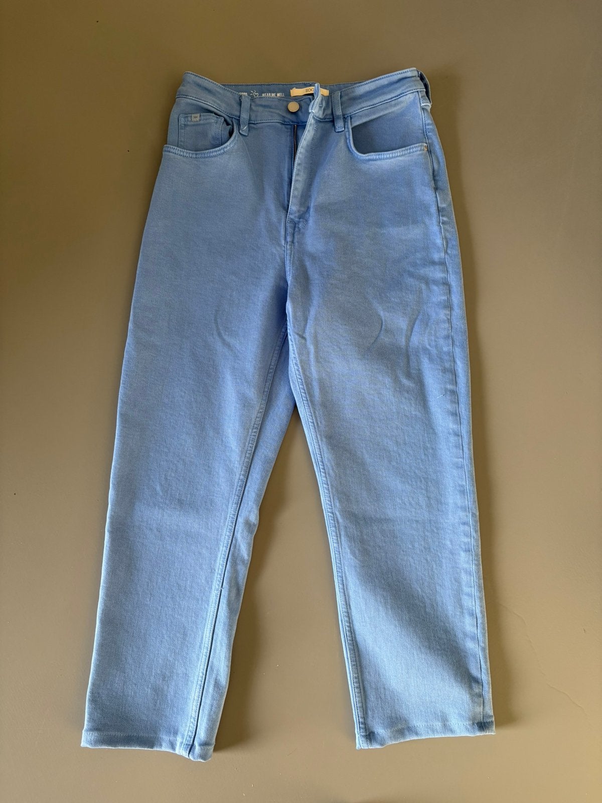 Blauwe 7/8e jeans maat 29 (esprit), Ophalen, Zo goed als nieuw, Blauw, W28 - W29 (confectie 36)