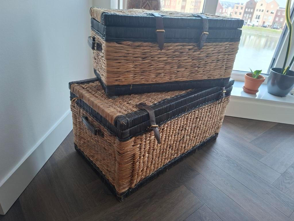 SET OPBERGKOFFERS, Ophalen of Verzenden, Minder dan 50 cm, Minder dan 50 cm