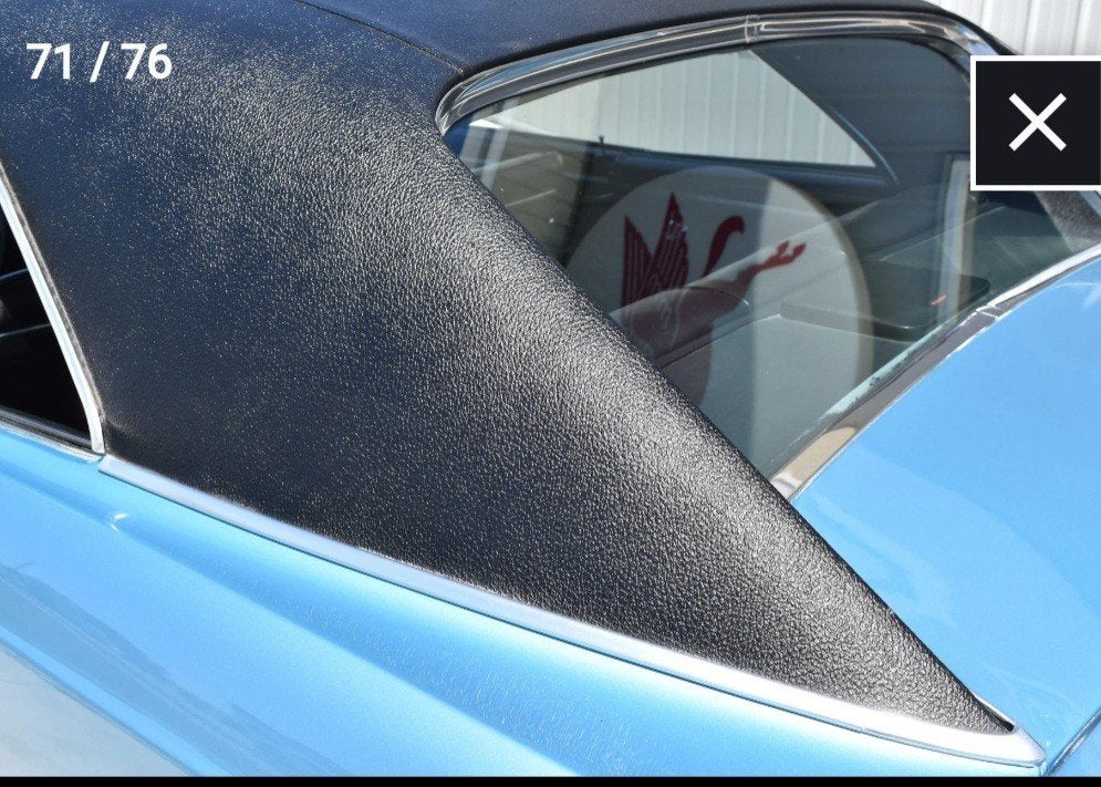 1966-1967 Chevrolet Chevelle 2D Coupe Vinyl dak bekleding, Xxc, Chevrolet, Nieuw, Ophalen of Verzenden