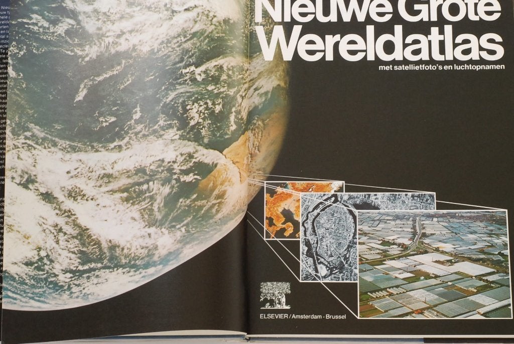 Nieuwe Grote Wereldatlas | Atlas groot jaren 70, Gelezen, Overige atlassen, Verzenden, 1800 tot 2000