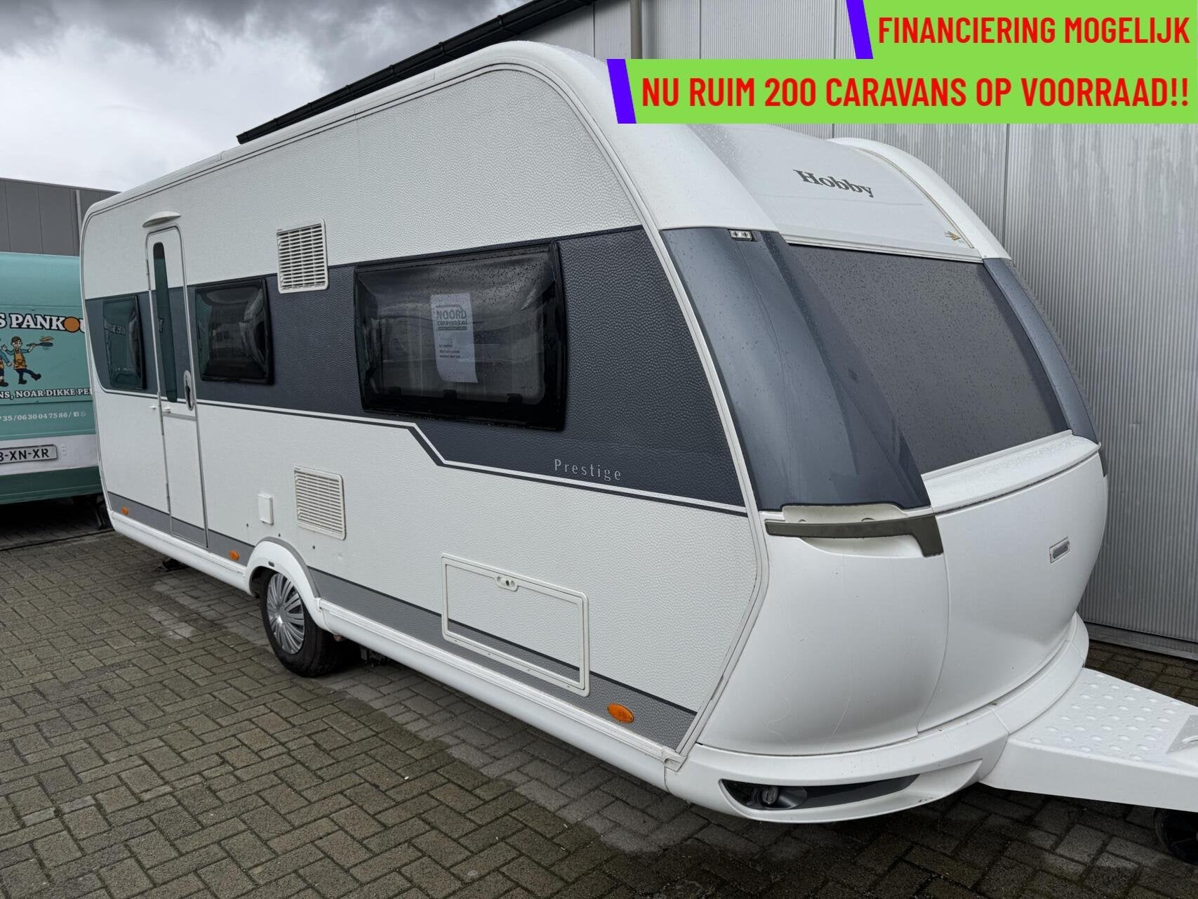 Hobby 495 UL PRESTIGE, ENKELE BEDDEN, RONDZIT,VOORTENT,MOVER, Mover, Rondzit, Hobby, 7 tot 8 meter