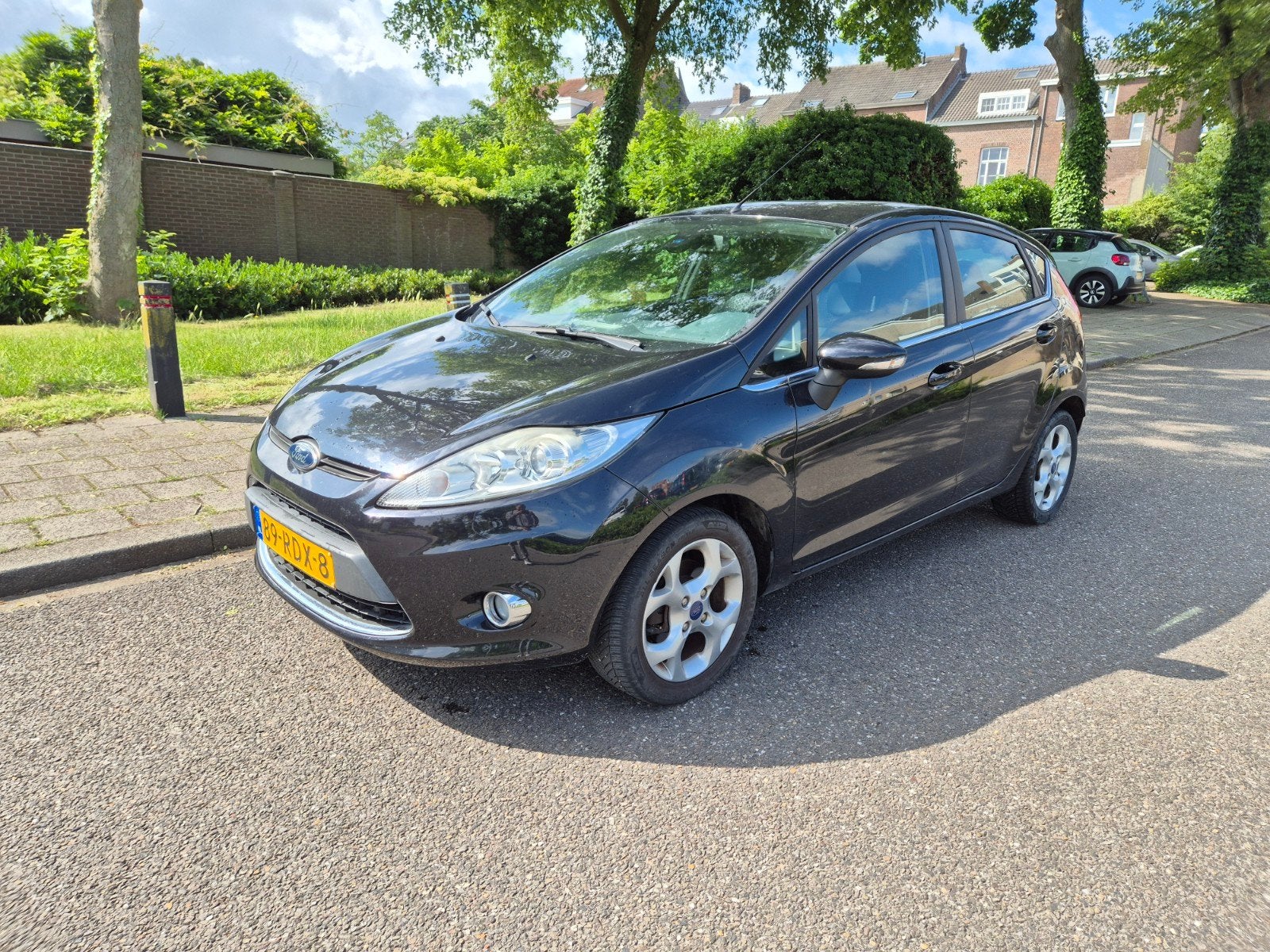 Ford Fiesta/1.25/NAP/122 700km./, Voorwielaandrijving, 1242 cc, Zwart, Origineel Nederlands