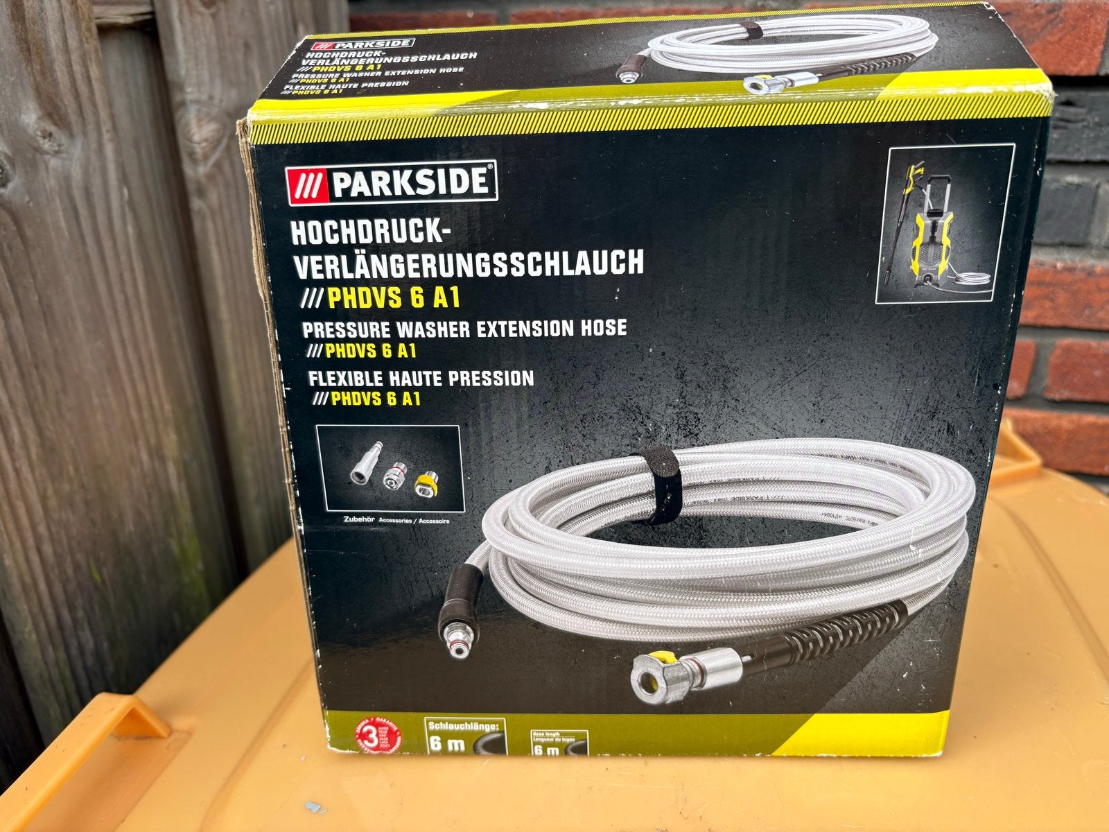 Parkside Hogedruk Verlengslang PHVDS 6 A1, Ophalen, Nieuw